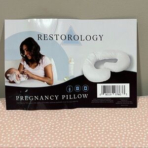 White Pregnancy Pillow - Support Cushion